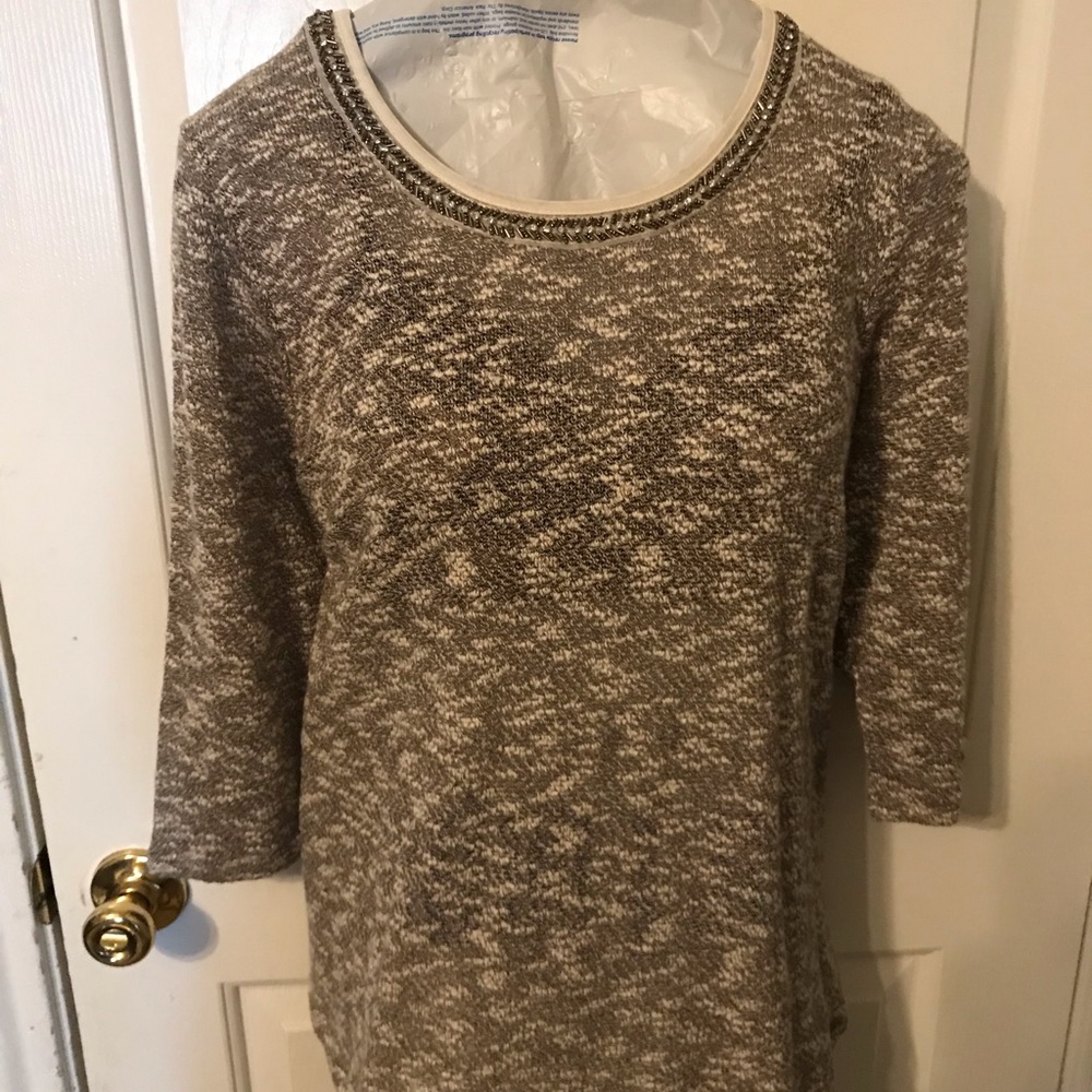 Maurices crystal embellished tunic